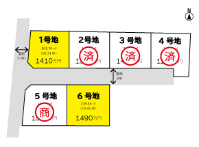 鵜沼朝日町5丁目【6区画】の画像